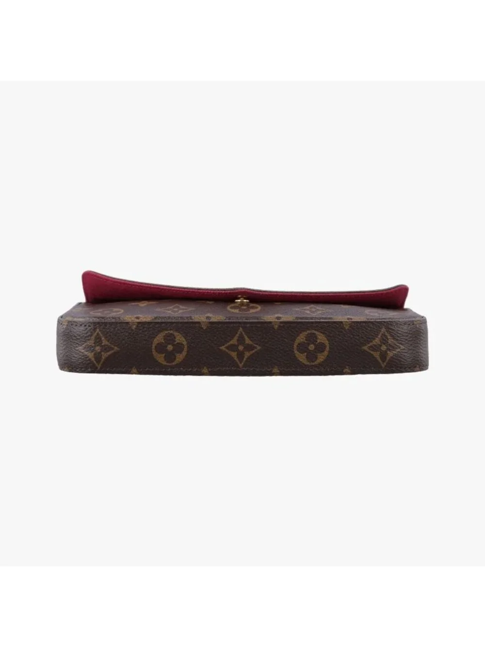 Louis Vuitton Pochette Felicie Monogram Brown Canvas Shoulder Bag
